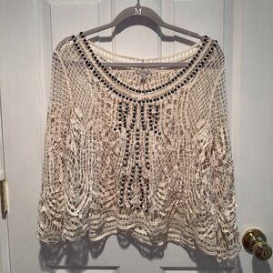 Urban Outfitters - Ecote Crochet Top with Studs Size Medium